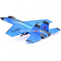 Самолет р/у "Стремительный полет" 34х25см с аккумулятором, пвх, цвет ассорти FX620 от магазина "Карандаш"