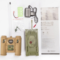 Танк р/у Mioshi Army "Танковый Бой: Легендарная 34-ка" (20 см, и/к лучи, 1:32, повор. башни, эффекты от магазина "Карандаш"