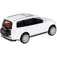 Машина "Mitsubishi Pajero 4WD" белая, инерционная, металл 17,5см (свет, звук, откр.двери) JB1251432 от магазина "Карандаш"
