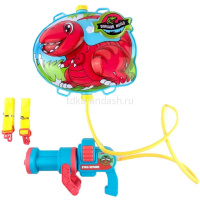 Набор с резервуаром "Дино" водный пистолет 20х14х6см с ранцем B2241985/HC899-3 от магазина "Карандаш"