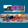 Трейлер инерционный (в комплекте 6 машинок) 39х9х12см пластик 2086001/1276 от магазина "Карандаш"