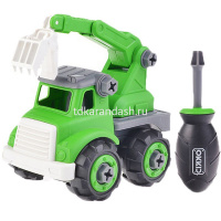 Конструктор "Кран" 16х12х15см с отверткой, пластик 2293104/2047 от магазина "Карандаш"