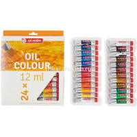 Краски масляные 24 цвета 12мл туба Art Creation 9020124M от магазина "Карандаш"