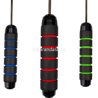 Скакалка 2,7м, прорезиненные ручки, 4 цвета Y11633-24 от магазина "Карандаш"