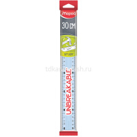 Линейка 30см "Study" суперпрочная, прозрачная, пластик, 2 цвета 245610 от магазина "Карандаш"