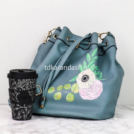 Набор маркеров перманентных "POSCA. PC-1M" 6шт, пулевидный наконечник, толщина линии 0,7мм от магазина "Карандаш"