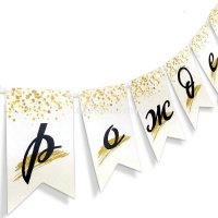 Гирлянда "С Днем Рождения" флажки Звездопад 200см 6076221 от магазина "Карандаш"