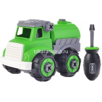 Конструктор "Фермерская машина" 17,5х11,5х12см с отверткой, пластик 2293103/2046 от магазина "Карандаш"