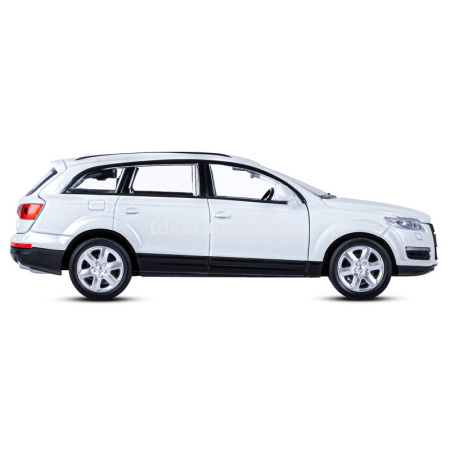 Машина "Audi Q7" белая, инерционная, металл 17,5см (свет, звук, откр.двери) JB1251391 от магазина "Карандаш"