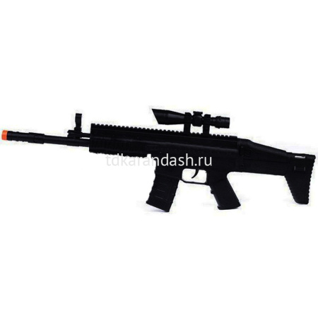 Автомат-трещотка "Спецназ" 49х15см пластик (звук) 3311-5A от магазина "Карандаш"