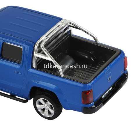 Машина "Volkswagen Amarok" синяя, инерционная, металл 17,5см (свет, звук, откр.двери) JB1251274 от магазина "Карандаш"