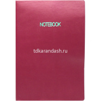 Бизнес-блокнот А5 80л линия, искусственная кожа, цветной срез, 4 цвета Y10713-24 от магазина "Карандаш"