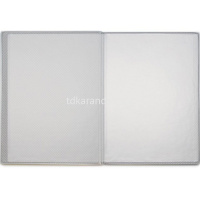 Обложка 16х22,9см "Свидетельство" бирюзовая, пвх, тиснение фольгой 2932.СВ-118 от магазина "Карандаш"