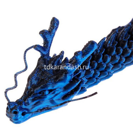 Фигурка 3D "Дракон" 45см подвижный, пластик, 6 цветов 11257-24 от магазина "Карандаш"