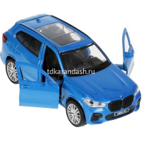 Картинка Машина "BMW X5 M-Sport" синяя, инерционная, металл 12см (открывающиеся двери) X5-12-BU от магазина "Карандаш" Машина "BMW X5 M-Sport" синяя, инерционная, металл 12см (открывающиеся двери) X5-12-BU от магазина "Карандаш"