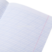 Тетрадь А5 12л косая линия "Пастель. Персиковая" на скобе с доп.горизонтальной линией 059795 от магазина "Карандаш"