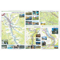 Карта туристическая "Алтайский край и Республика Алтай" складная 65,5х47,5см двусторонняя 1:1400 000 от магазина "Карандаш"