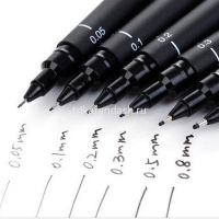 Ручка капиллярная "PIN05-200" 0,7мм черная 141526 от магазина "Карандаш"