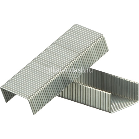 Скобы №10 1000шт. оцинкованные, в картонной коробке 324105 от магазина "Карандаш"