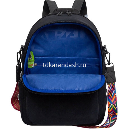 Рюкзак-сумка 37,5х29х15см, 630гр, 3 отделения, 3 кармана, черный RD-546-1/1 от магазина "Карандаш"