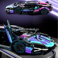 Конструктор "Гоночная машина" 1280 деталей 35х27х7см пластик 7604/LT375926 от магазина "Карандаш"