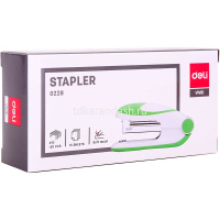 Степлер №10 15л глубина 50мм салатовый/белый E0228 от магазина "Карандаш"