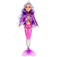 Русалка 32см с сумочкой, расческой и урашениями, розовая, пластик/текстиль LGM-H1-02-BB от магазина "Карандаш"