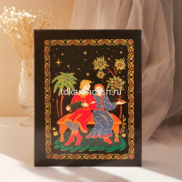 Фотоальбом 100 фото 10*15см "Russian souvenir. Гармонь" 16,5х13х5см FA 100.009-3 от магазина "Карандаш"