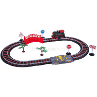 Картинка Железная дорога "Восточный экспресс" Паровоз + 1 вагон, 45х31х9см, длина пути 154см SW7103 от магазина "Карандаш" Железная дорога "Восточный экспресс" Паровоз + 1 вагон, 45х31х9см, длина пути 154см SW7103 от магазина "Карандаш"