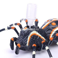 Паук р/у "Крестовик" 15,5х22см с распылителем и аккумулятором, пластик (пар, свет) TT6024A от магазина "Карандаш"