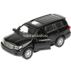 Машина "Toyota Land Cruiser" черная, инерционная, металл 12,5см (открывающиеся двери) CRUISER-BK от магазина "Карандаш"