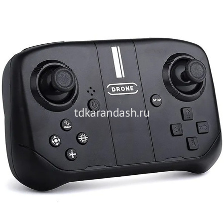 Квадрокоптер р/у "Smart Drone" 9х9х3,5см с аккумулятором, пластик (свет, звук, переворот на 360°) Q8 от магазина "Карандаш"