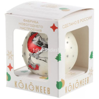 Шар 65мм "Веселый снегирь 3" в подарочной упаковке КУ-65-224175/3 от магазина "Карандаш"