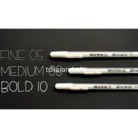 Ручка гелевая "Gelly Roll" 0,8мм белая XPGB#50 от магазина "Карандаш"