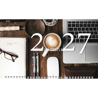Календарь квартальный 2027 "Модный офис" 297х758мм настенный трехблочный, с бегунком 095674 от магазина "Карандаш"