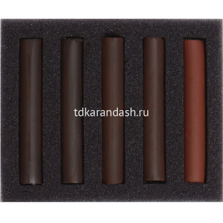 Сепия светлая/темная 5 цветов картонная упаковка 2721422312 от магазина "Карандаш"