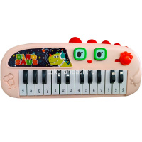 Пианино "Динозавр" 28х11см пластик, 24 клавиши (свет) 11070-24 от магазина "Карандаш"