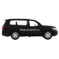 Картинка Машина "Toyota Land Cruiser" черная, инерционная, металл 12,5см (открывающиеся двери) CRUISER-BE от магазина "Карандаш" Машина "Toyota Land Cruiser" черная, инерционная, металл 12,5см (открывающиеся двери) CRUISER-BE от магазина "Карандаш"