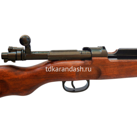 Карабин Маузера K-98 Германия, I и II Мировые войны 110см с ремнем, дерево, металл DE-1146-C от магазина "Карандаш"