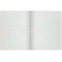 Тетрадь А5 48л клетка Химия "Зверобудни" на скобе матовая ламинация Soft Touch 7-48-1254/06 от магазина "Карандаш"