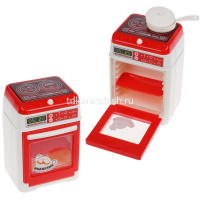 Набор Бытовой техники 43,5х9х22см пластик (чайник, плита, кулер) 2005087/LS8331K от магазина "Карандаш"