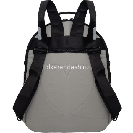 Рюкзак-сумка 29х37,5х15см, 630гр, 2 отделения, 4 кармана, серый RD-546-2/3 от магазина "Карандаш"