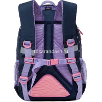 Рюкзак 27х40х20см, 735гр, 2 отделения, 3 кармана, синий RG-160-2/2 от магазина "Карандаш"