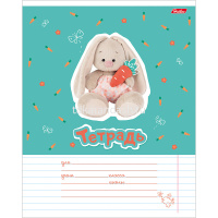 Тетрадь А5 12л линия "Зайка Ми. Выпуск №2" на скобе 5 дизайнов 12Т5B2/12079 от магазина "Карандаш"