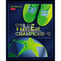 Тетрадь А5 48л клетка "Для мальчиков" на скобе 3D лак матовая ламинация 5 дизайнов 075715 от магазина "Карандаш"