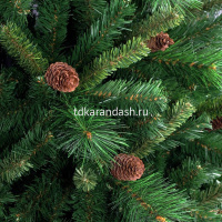 Ель "Мендоза" 1,83м с шишками, зеленая MDZ183 от магазина "Карандаш"