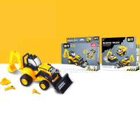 Конструктор "Трактор" 18см 14 деталей, пластик 2085084/213B от магазина "Карандаш"