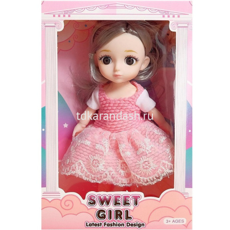 Кукла "Sweet girl" 15см 6 видов 2004234/16-1