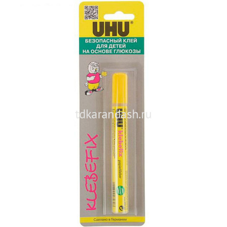 Клей 25мл "UHU Klebefix" канцелярский, на основе глюкозы 48260/B от магазина "Карандаш"