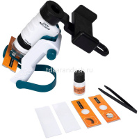 Микроскоп 3в1 22x7x27см пластик, с инструментами и подсветкой ВВ5655 от магазина "Карандаш"